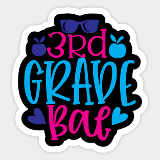 Third Grade Bae Sticker